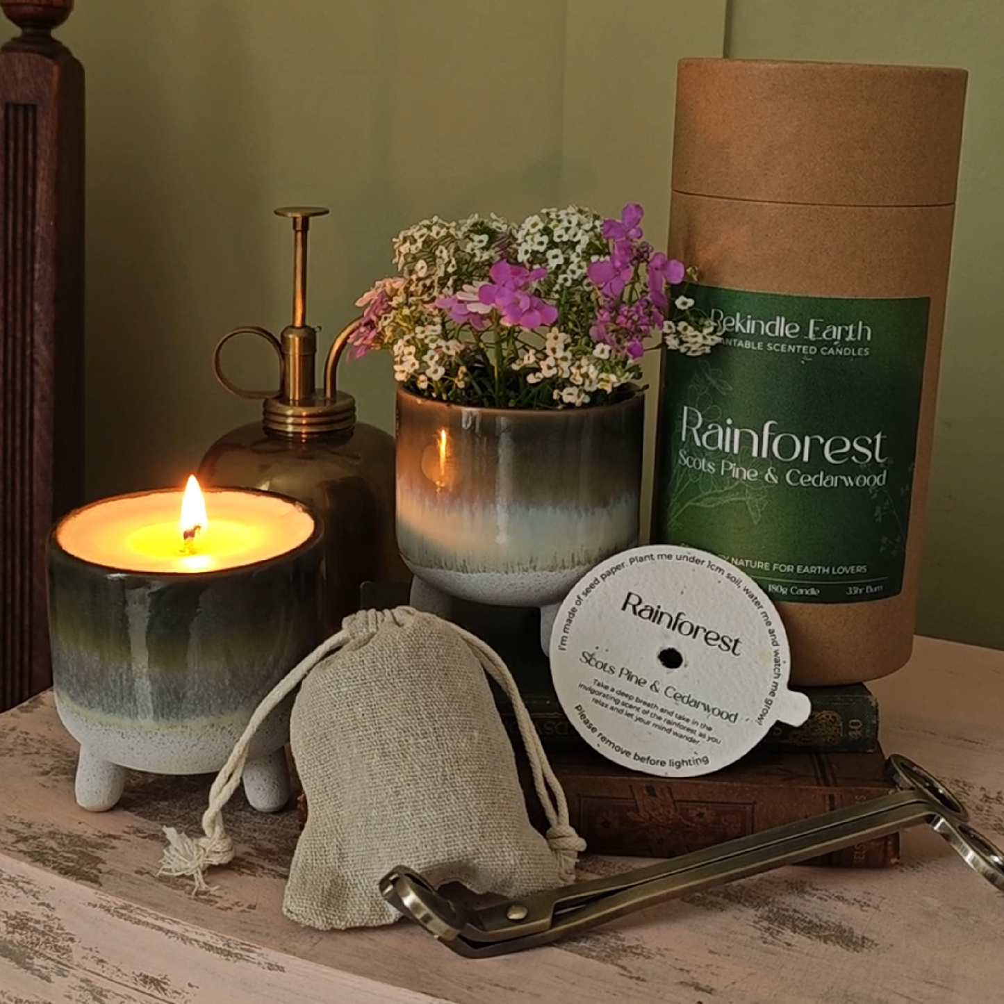 Plantable Scented Candle